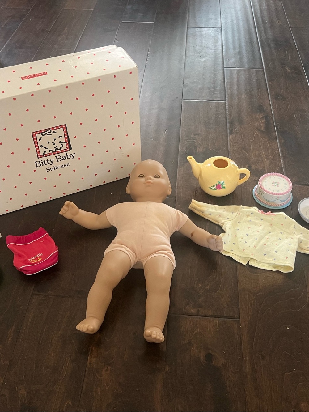 American Girl Bitty Baby Doll with accessories